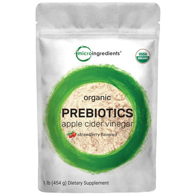 Organic Prebiotic Fiber Powder - Best Prebiotic Fiber Supplement Front