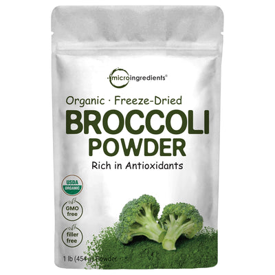 Organic Broccoli Powder, 1 Pound front