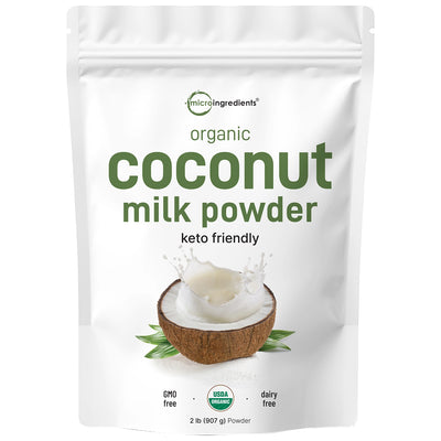 Organic Coconut Milk Powder, 2 Pound (32 Ounce) Front