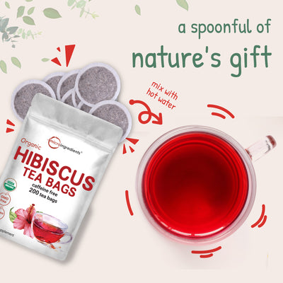 Organic Hibiscus Tea Nature's Gift