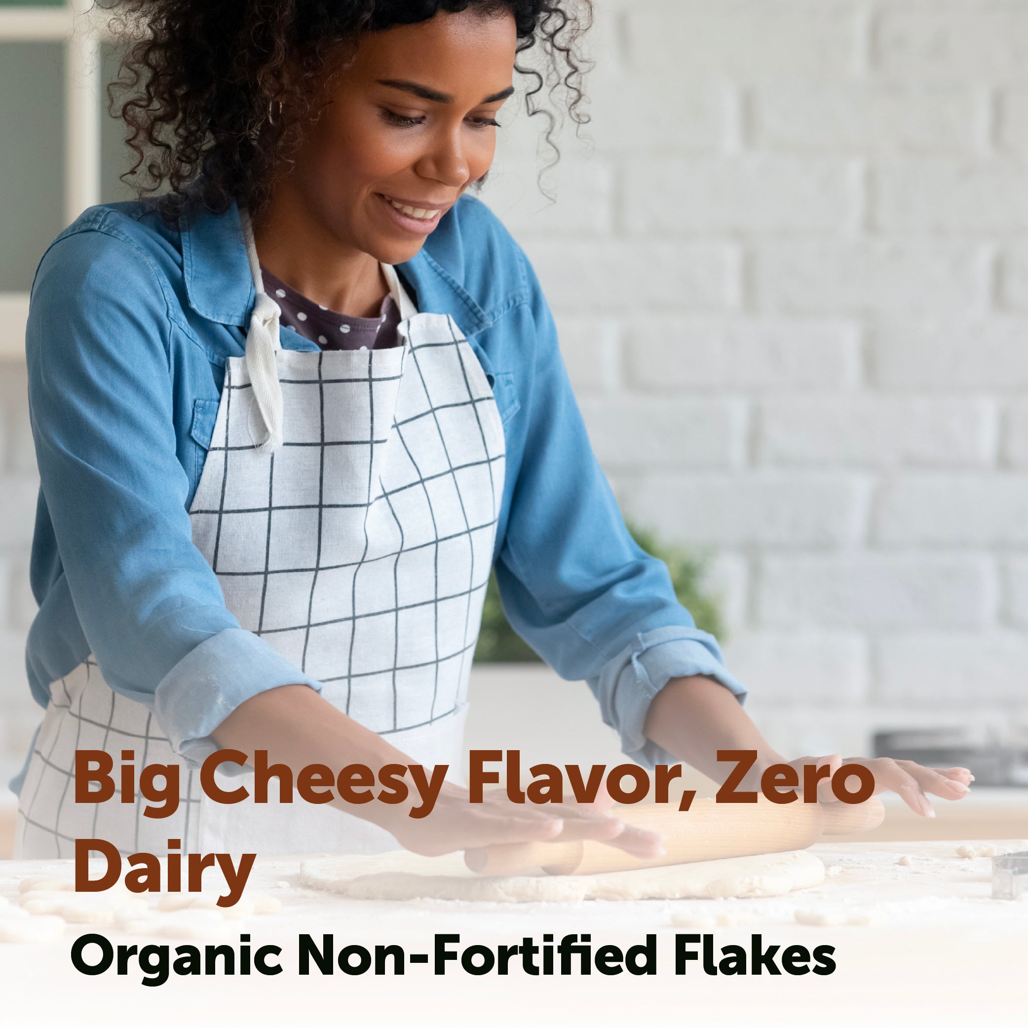 Micro Ingredients Organic Non-Fortified Nutritional Yeast Flakes - Pure & Powdered