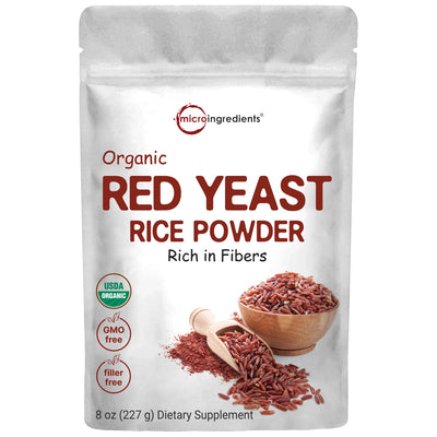 Organic Red yeast Powder Front