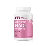 Micro Ingredients Liposomal NAD+ for Women Complex, 180 Veggie Capsules