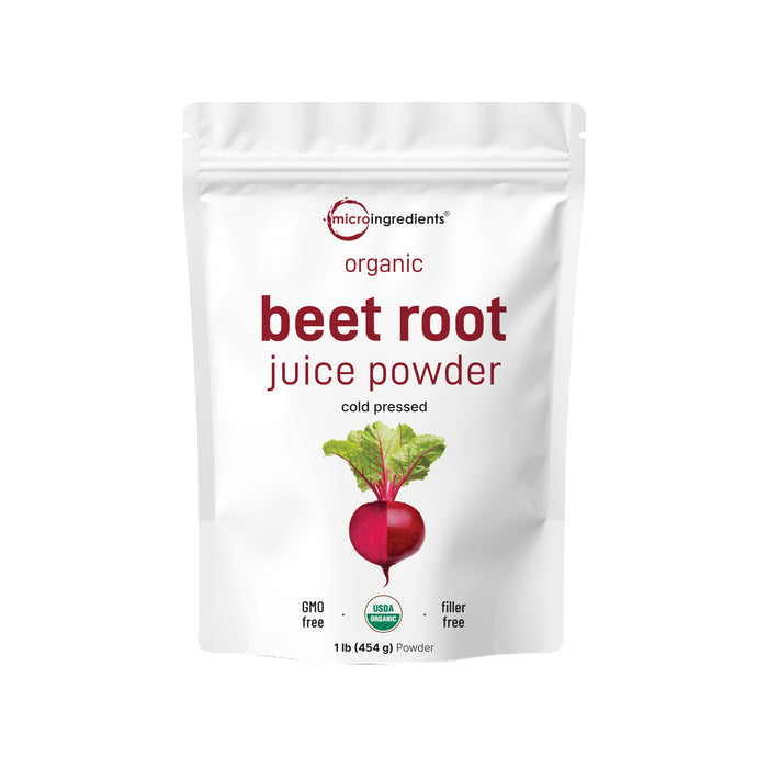 Micro Ingredients Organic Beet Root Juice Powder, 1 Pound