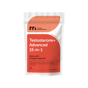 Micro Ingredients Testosterone+ Advanced 15-in-1 with Pumpkin Seed Oil, 240 Softgels