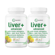 Liver Advanced+, 480 Veggie Capsules, 20-in-1 Advanced Complex