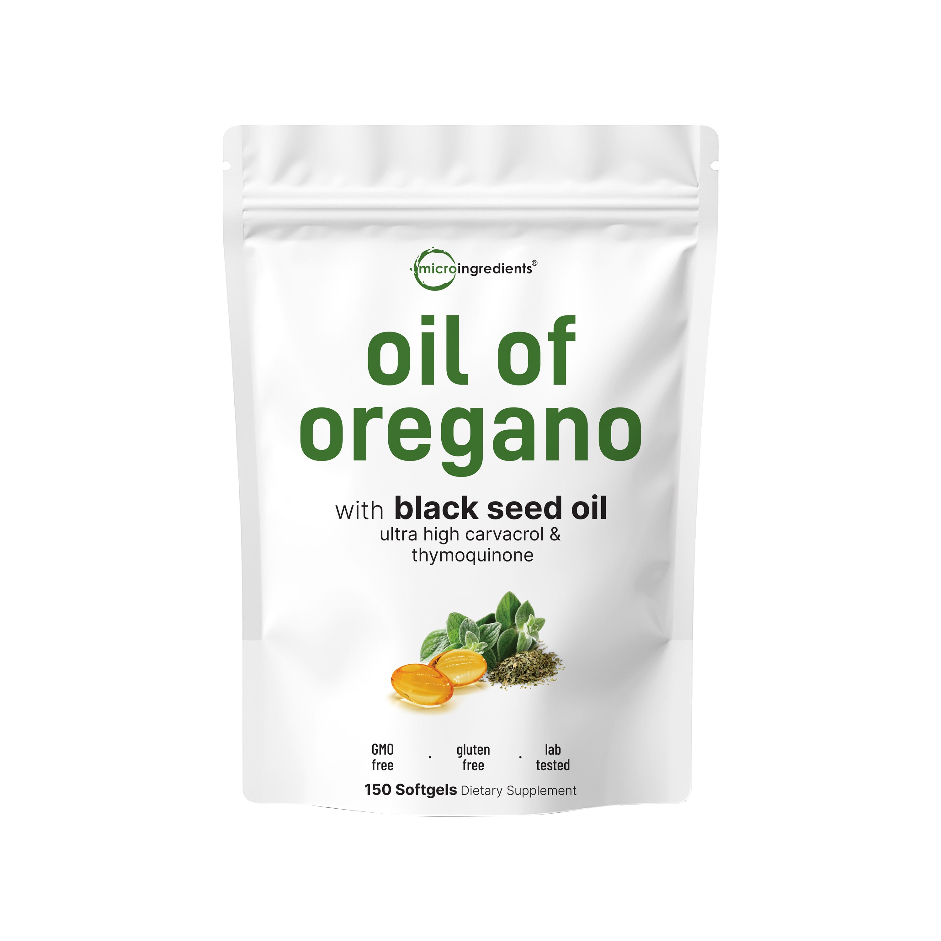 Micro Ingredients Oregano Oil with Black Seed Oil
