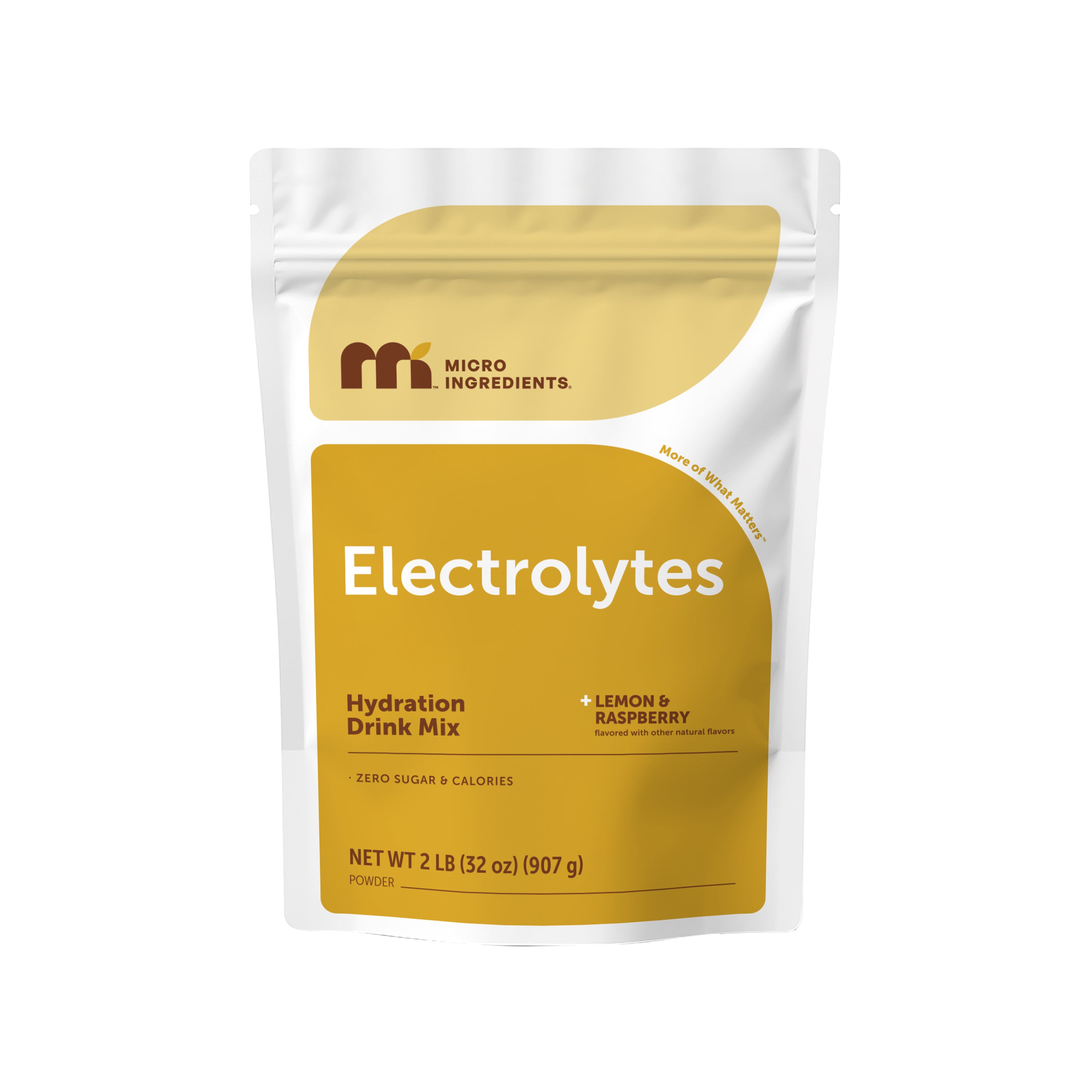 Micro Ingredients Electrolyte Hydration Drink Mix Powder, 2lb