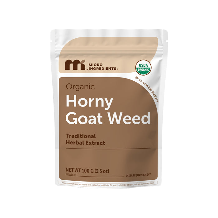 Micro Ingredients Organic Horny Goat Weed Powder