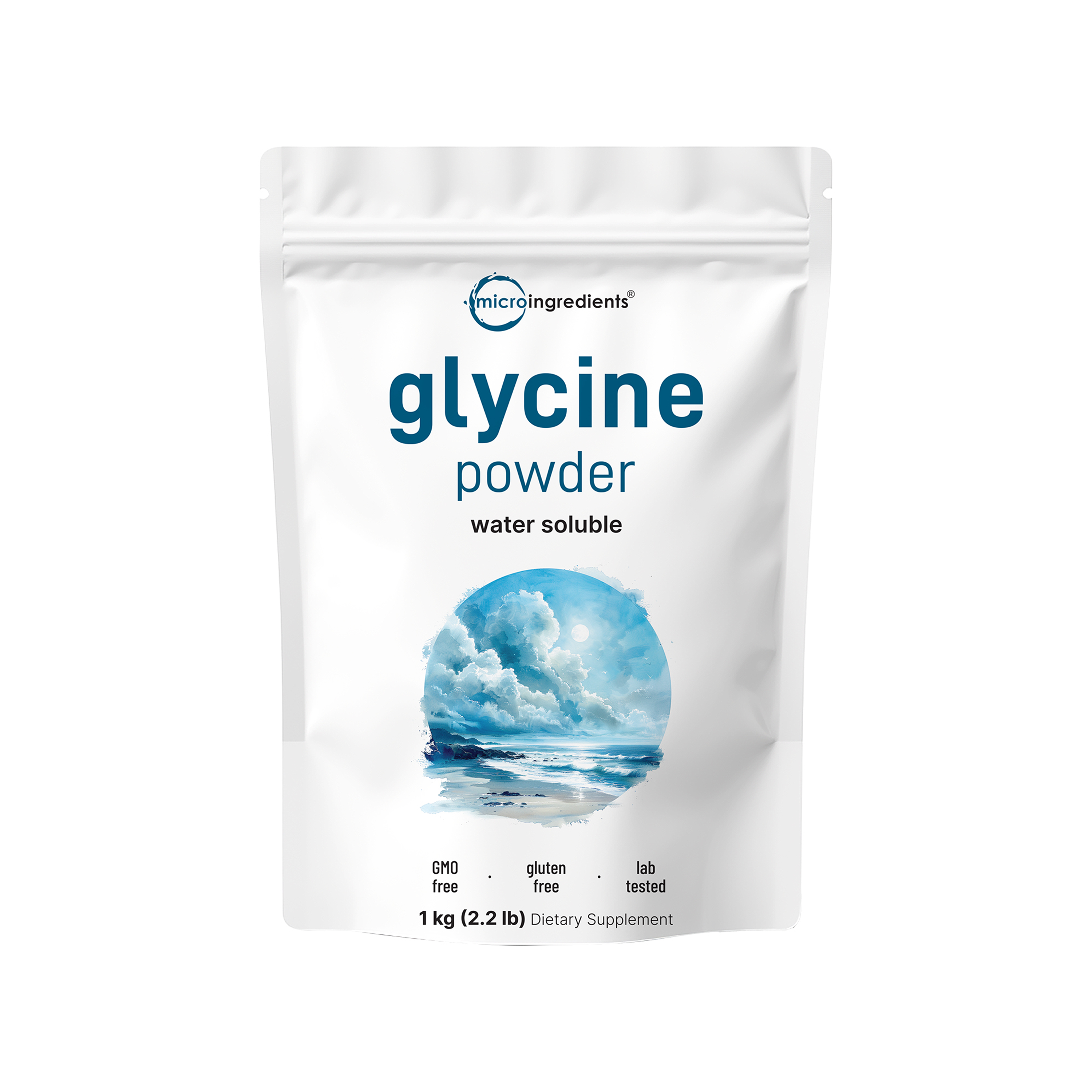 Micro Ingredients L-Glycine Powder, 1kg