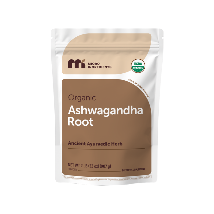 Micro Ingredients Organic Ashwagandha Root Powder, 2lb