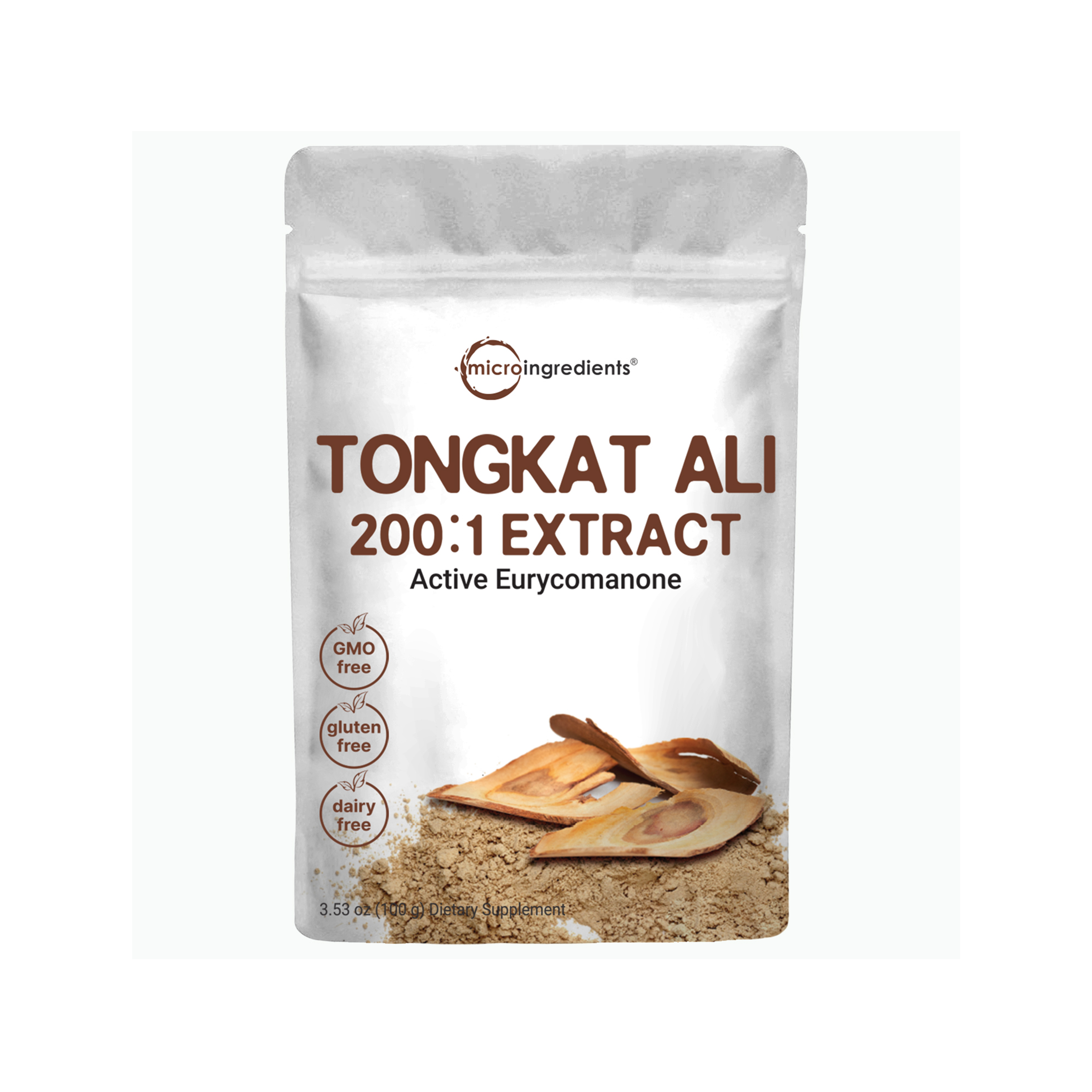 Micro Ingredients Tongkat Ali (longjack) Powder, 100 Grams