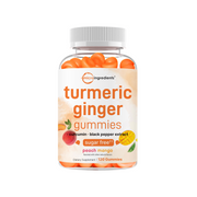 Micro Ingredients Turmeric Ginger Gummies, 120 Count