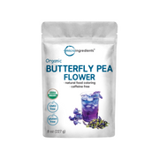 Micro Ingredients Organic Butterfly Pea Flowers, 8oz