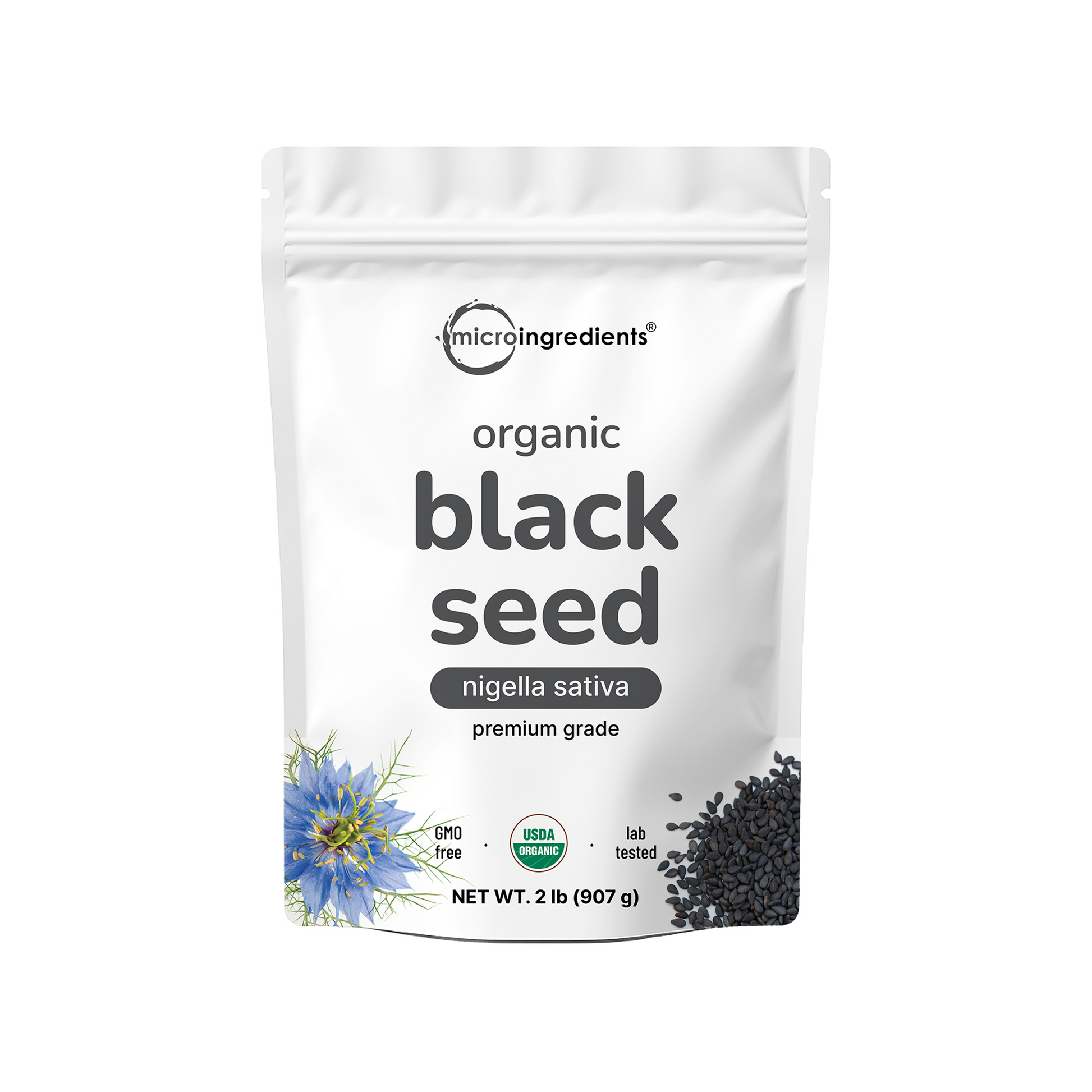 nigella flower seeds Organic Black Cumin Seed (Nigella Sativa)