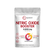 Micro Ingredients Nitric Oxide Booster 3,600mg Per Serving, 240 Bisected Tablets