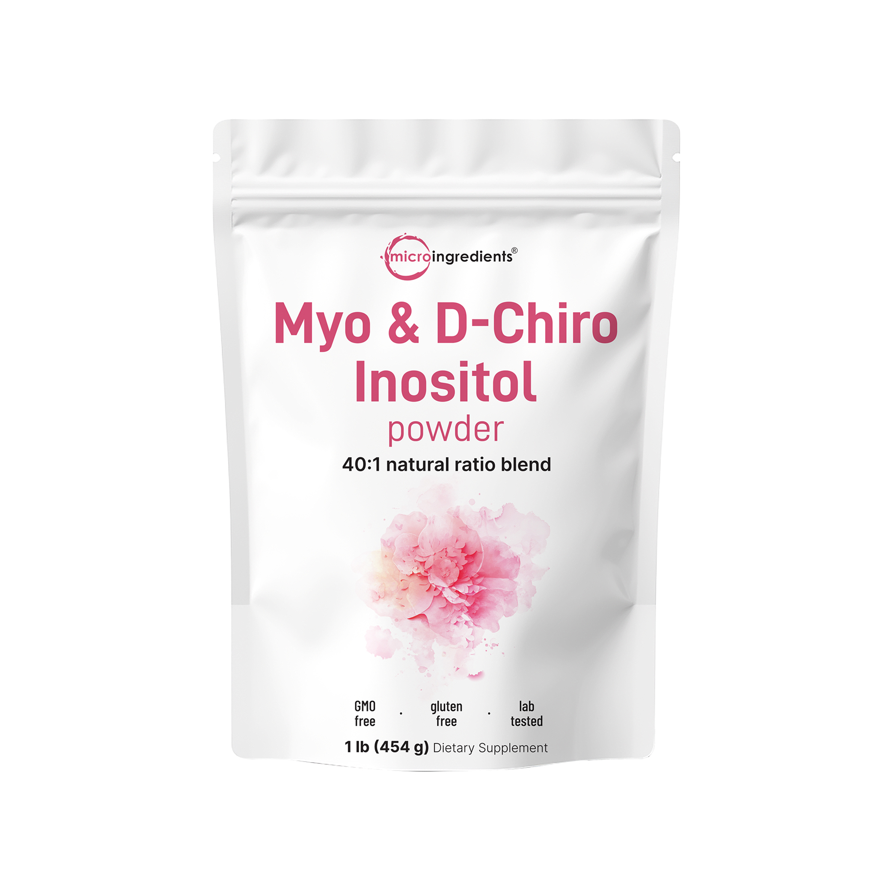 Micro Ingredients Myo & D-Chiro Inositol Powder, Hormonal Balance & Ovarian Support