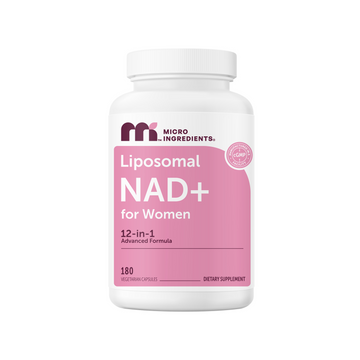 Micro Ingredients Liposomal NAD+ for Women Complex, 180 Veggie Capsules