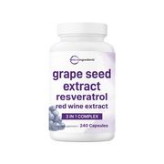 Micro Ingredients Grape Seed Extract, 240 Capsule