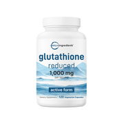 Micro Ingredients Glutathione 1,000mg, 120 Veggie Capsules