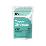 Micro Ingredients Copper Glycinate 4mg with MCT Oil, 500 Softgels