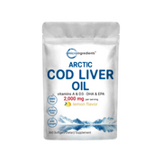Micro Ingredients Cod Liver Oil 2000mg, 360 softgels