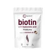 Micro Ingredients Biotin with Hyaluronic Acid Softgel, 365 counts