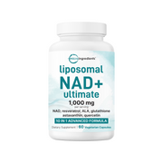 Micro Ingredients Liposomal NAD+ Ultimate 1,000mg, 60 Veggie Capsules