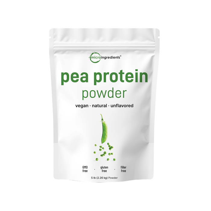 Micro Ingredients Pea Protein Powder, 5lb