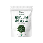 Micro Ingredients Organic Spirulina and Chlorella Tablets