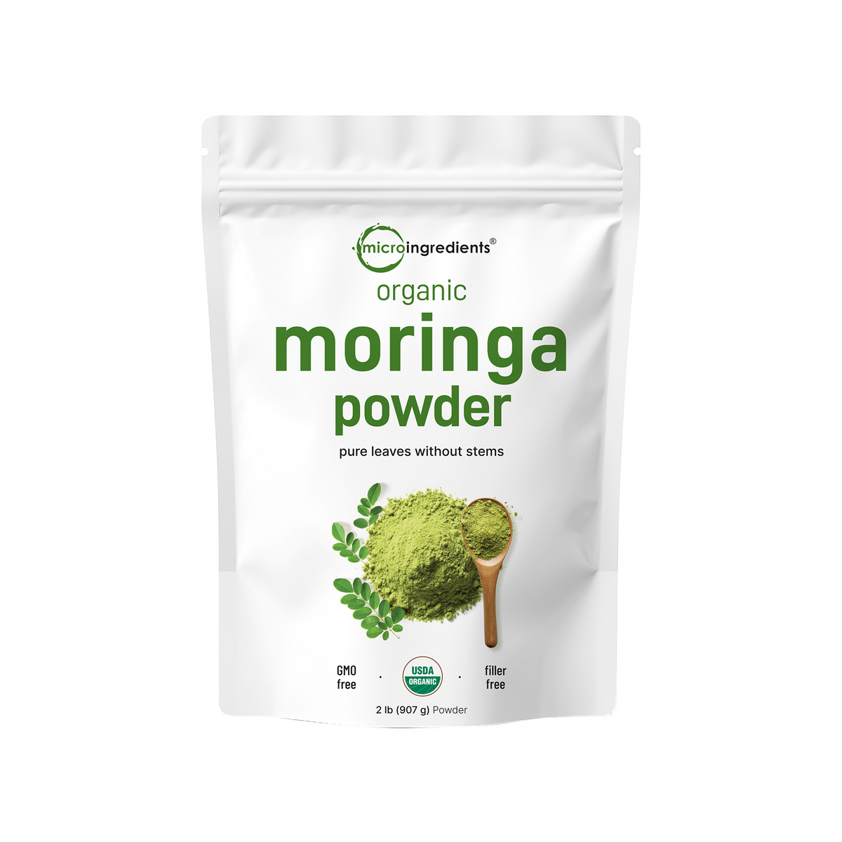 Premium Organic Moringa Powder - Best Moringa Powder – Micro