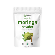 Micro Ingredients Organic Moringa Oleifera Leaf Powder, 1 Pound, Rich in Antioxidants & Immune Vitamins