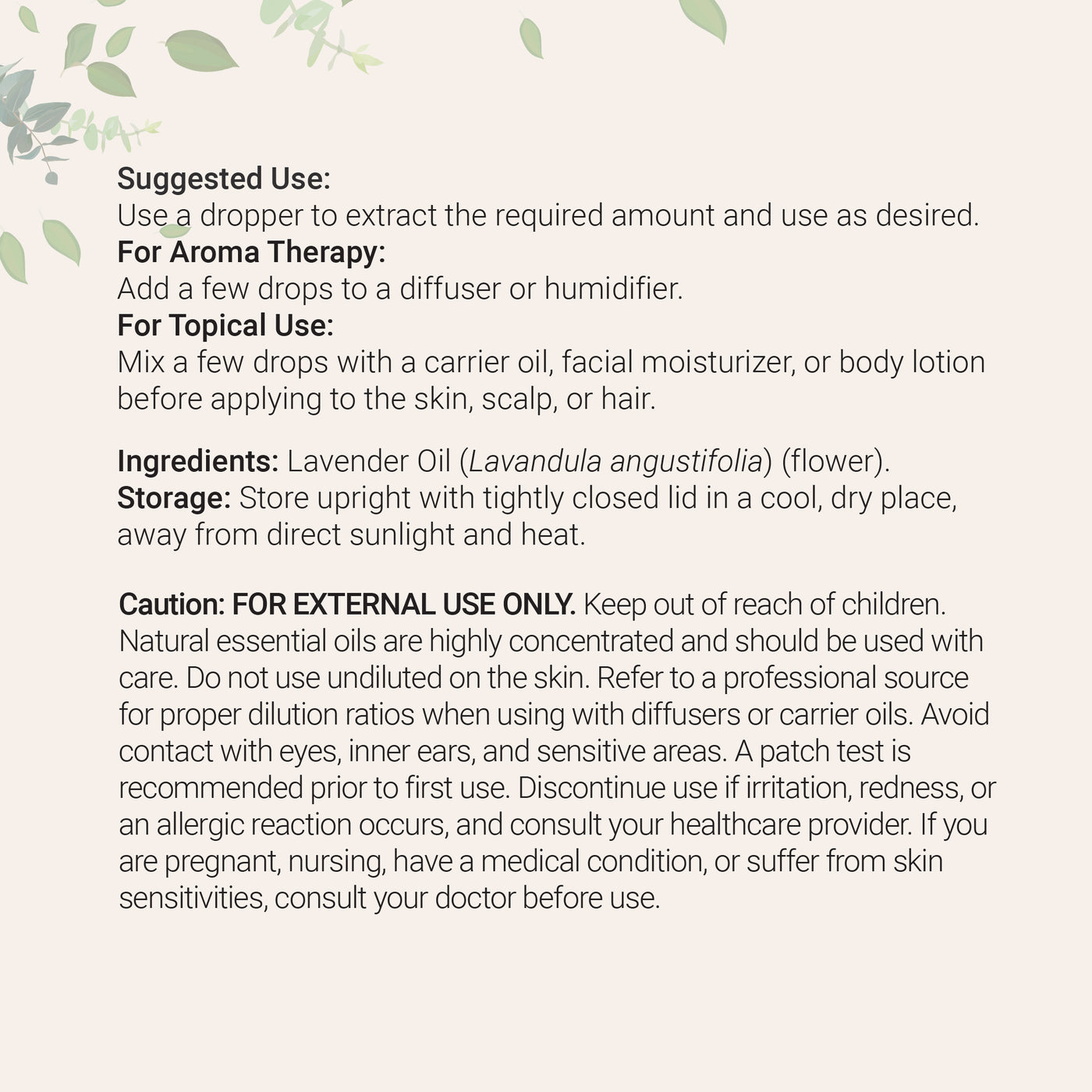 Micro Ingredients Pure Lavender Essential Oil 8 floz (237mL)