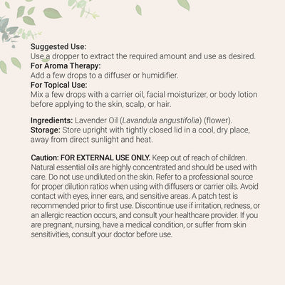 Micro Ingredients Pure Lavender Essential Oil 8 floz (237mL)