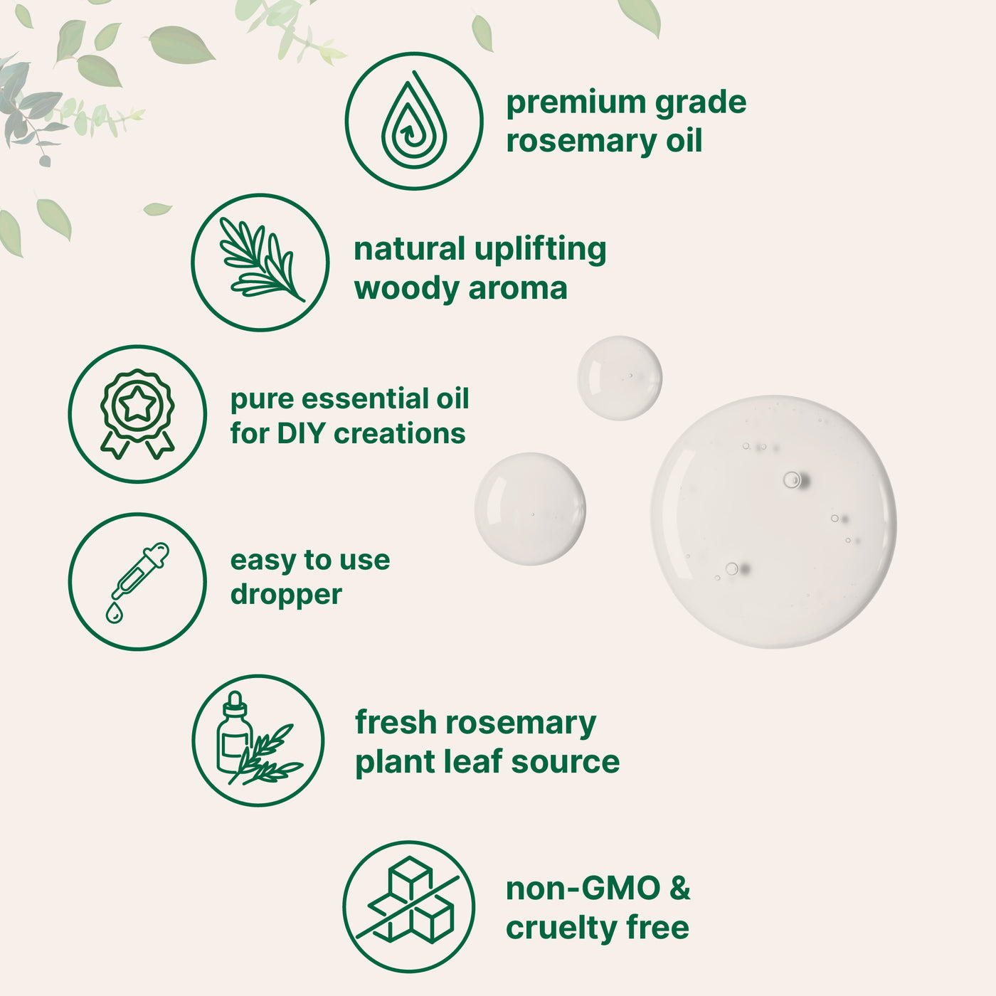 Micro Ingredients Pure Rosemary Essential Oil 8 floz (237mL)