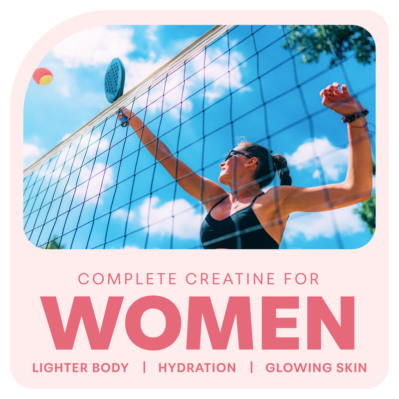 Creatine, collagen, hydration, and beauty wellness formula