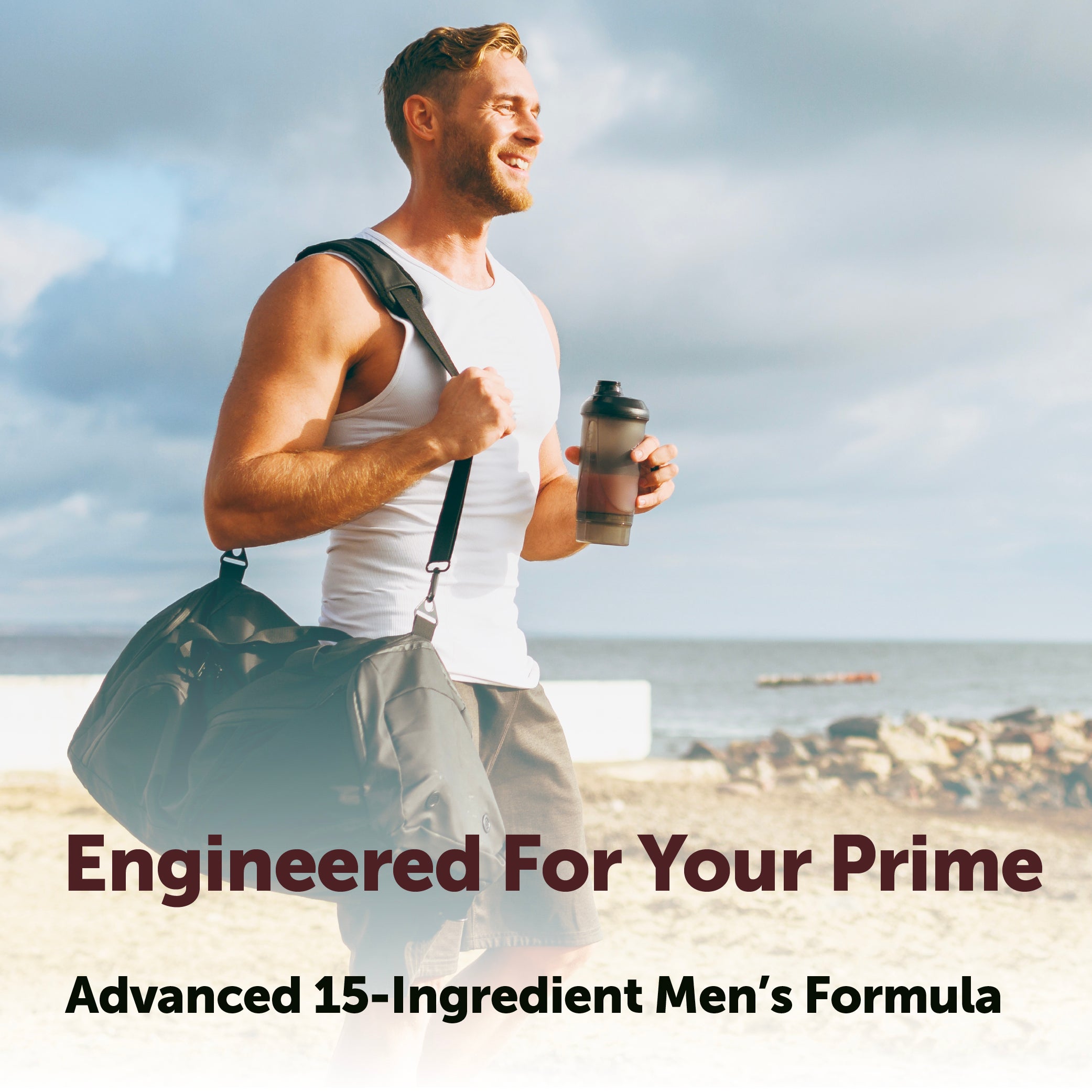 Micro Ingredients Testosterone+ Advanced 15-in-1 with Pumpkin Seed Oil, 240 Softgels