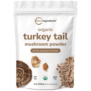 Micro Ingredients Organic Turkey Tail Powder, 8oz