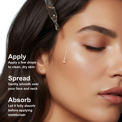 Micro Ingredients HA Serum with Vitamin B5, C, E, Witch Hazel, & Centella – 4 FL OZ