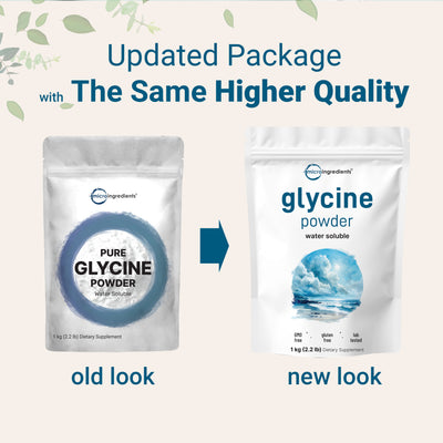 Micro Ingredients L-Glycine Powder, 1kg