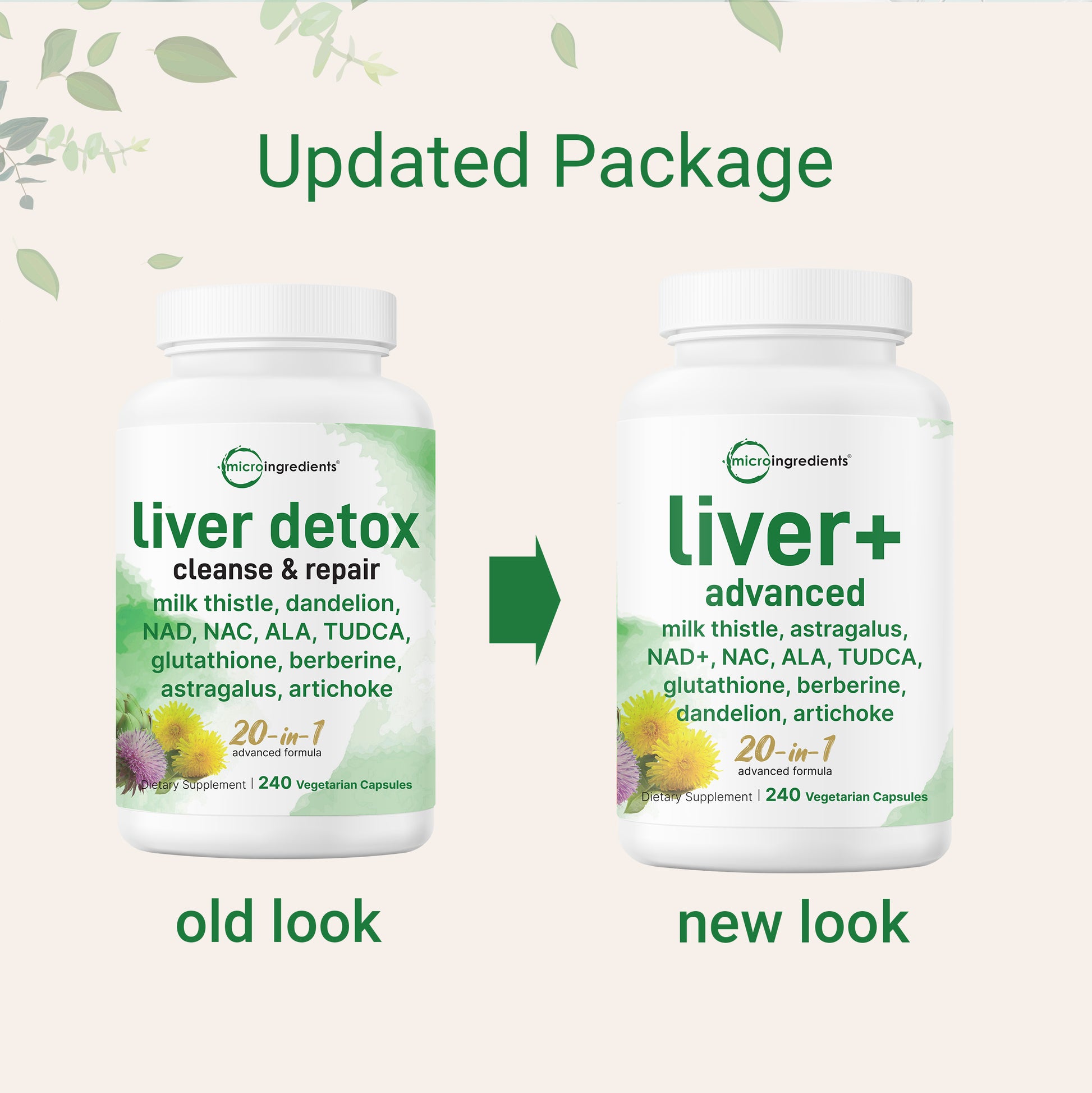Micro Ingredients Liver+ Advanced, 240 Vegetarian Capsules Micro Ingredients Liver+ Advanced, 240 Vegetarian Capsules
