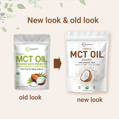 Organic MCT Oil Powder 1 Pound
