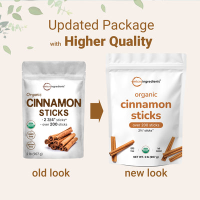 Micro Ingredients Organic Whole Cinnamon Sticks
