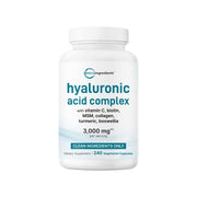 Micro Ingredients Hyaluronic Acid Complex 3000mg, 240 Vegetarian Capsules