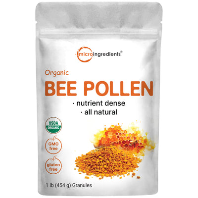 Premium Organic Bee Pollen Granules