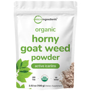 Micro Ingredients Organic Horny Goat Weed Powder