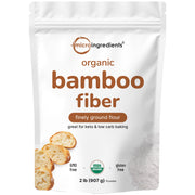 Micro Ingredients Organic Bamboo Fiber Powder, 2lbs