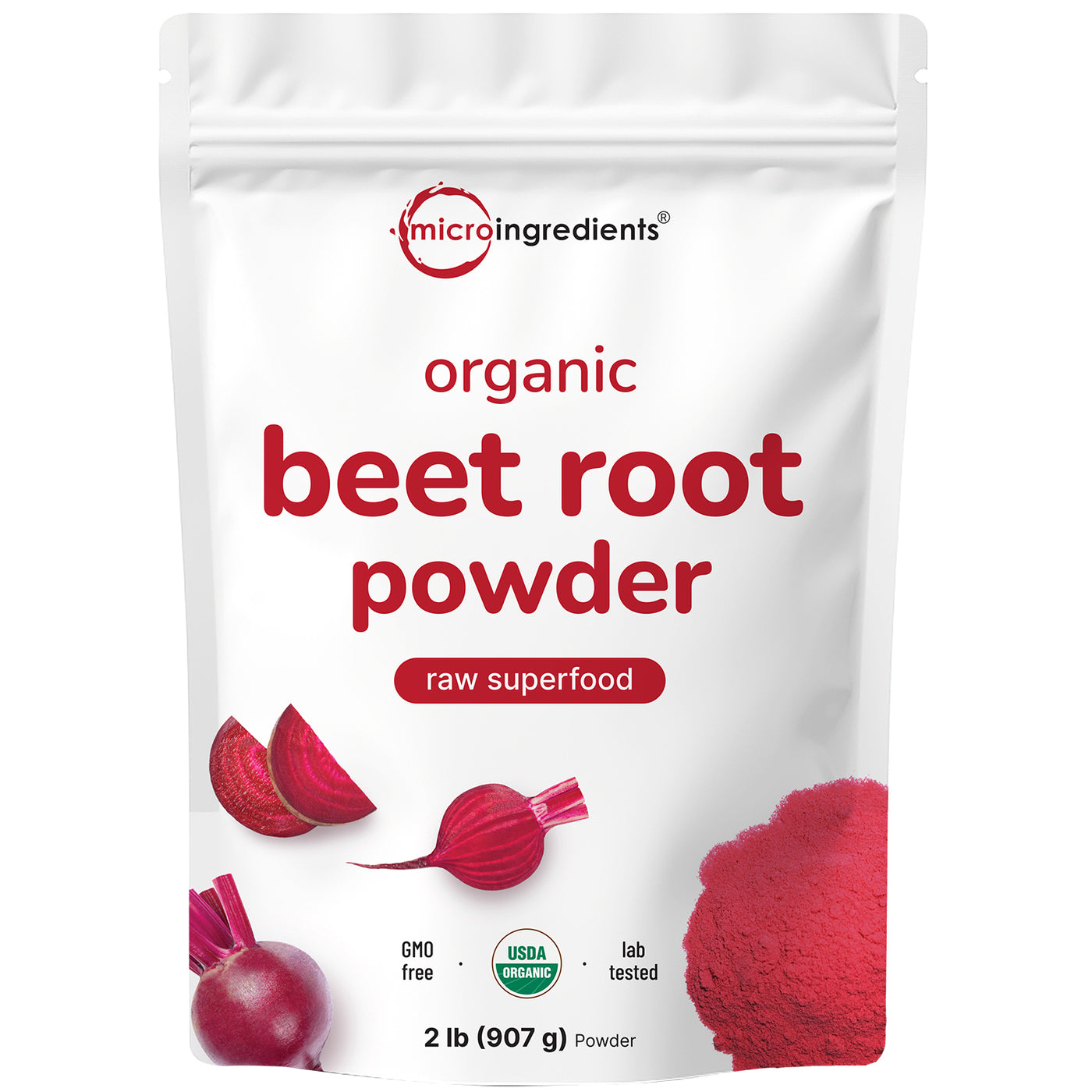 Micro Ingredients Organic Beet Root Powder, 2 Pound