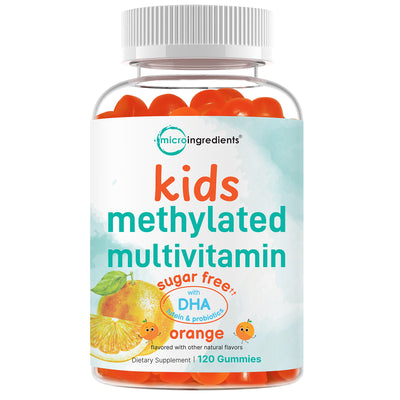 Micro Ingredients Methylated Multivitamins Gummies for Kids, 120 Count
