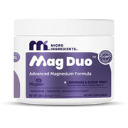 Micro Ingredients Mag Duo™ Magnesium L-Threonate with Magnesium Glycinate 180g Powder Jar, Lemonade Flavors